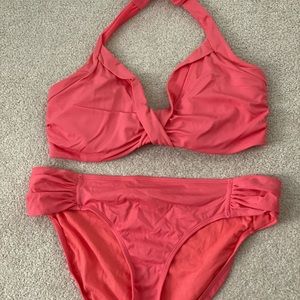 Athleta Bra Cup Halter Top Bikini